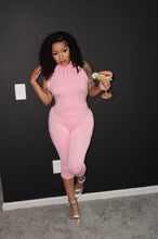 Load image into Gallery viewer, JUST A GIRL CAPRI ROMPER
